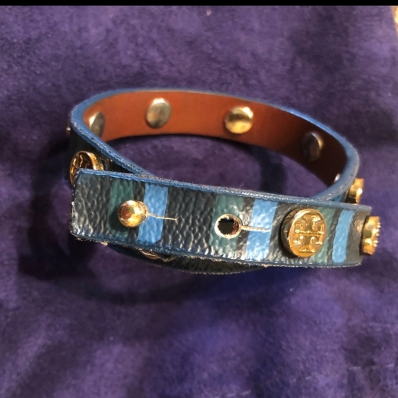 Multi. Color Tory Burch Learger Braclet - Picture 4 of 5